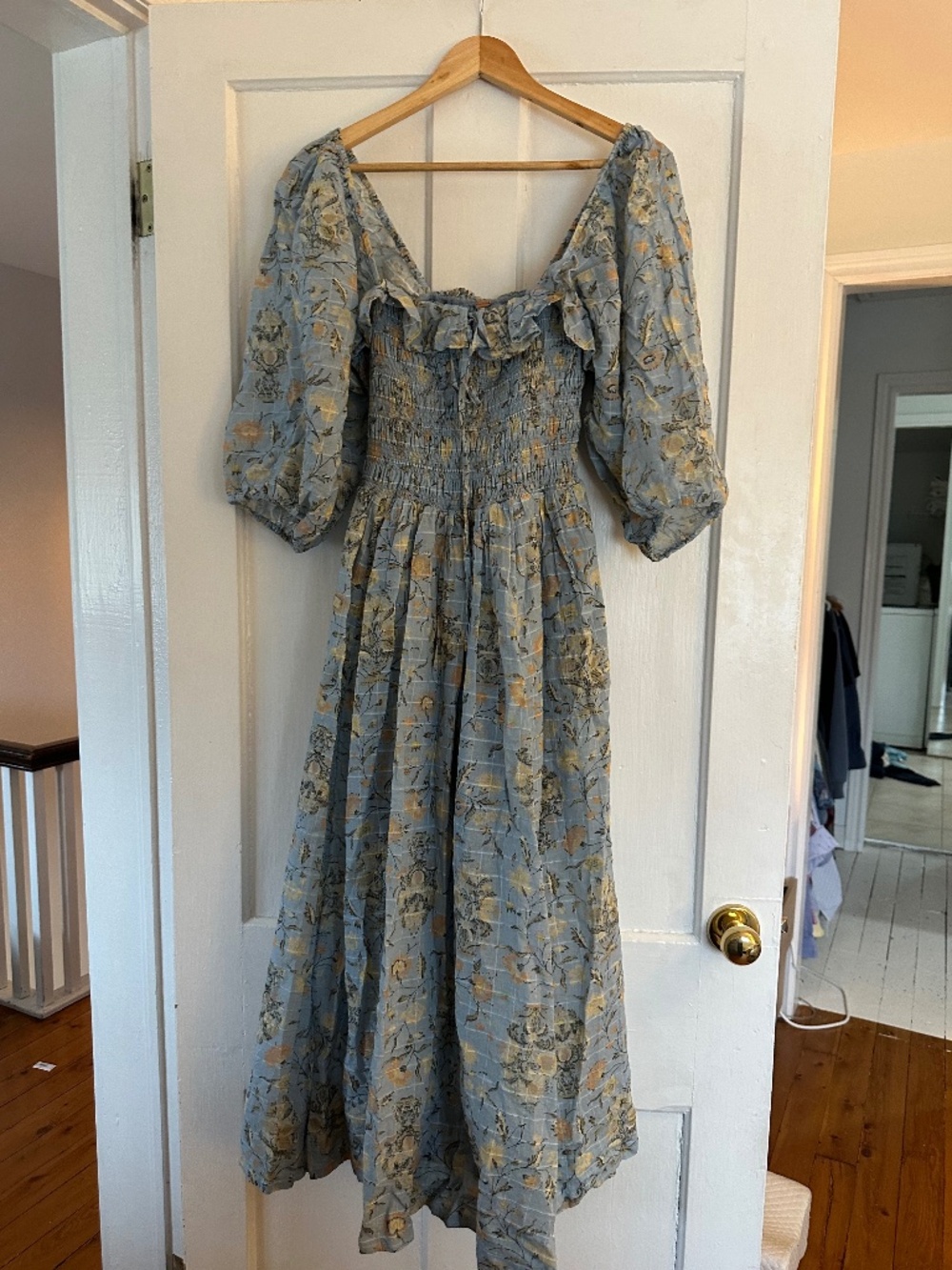 Free People Oasis Printed Midi Dress